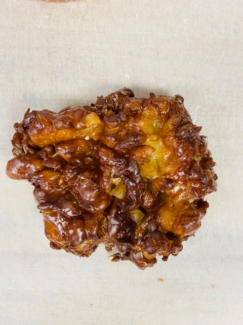 Order Apple Fritter Donut food online from Highland Donuts store, Bakersfield on bringmethat.com