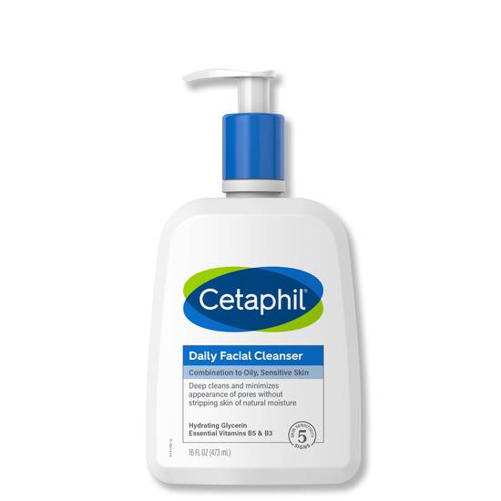 Order Cetaphil Daily Facial Cleanser for Sensitive, Combination to Oily Skin, 16 OZ food online from CVS store, INGLEWOOD on bringmethat.com