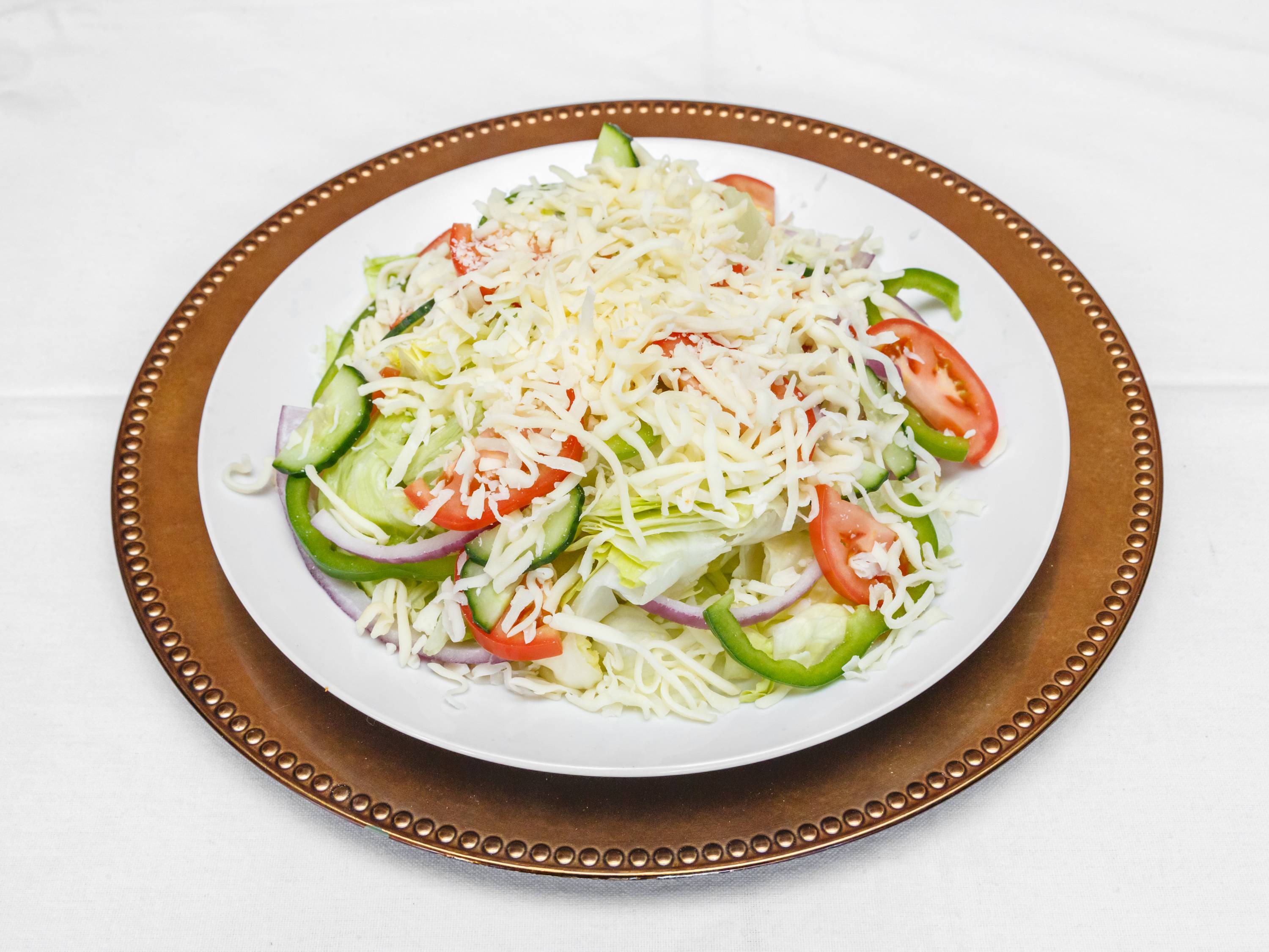 Order Garden Salad with Cheese food online from Pizza pronto store, Pittsburgh on bringmethat.com