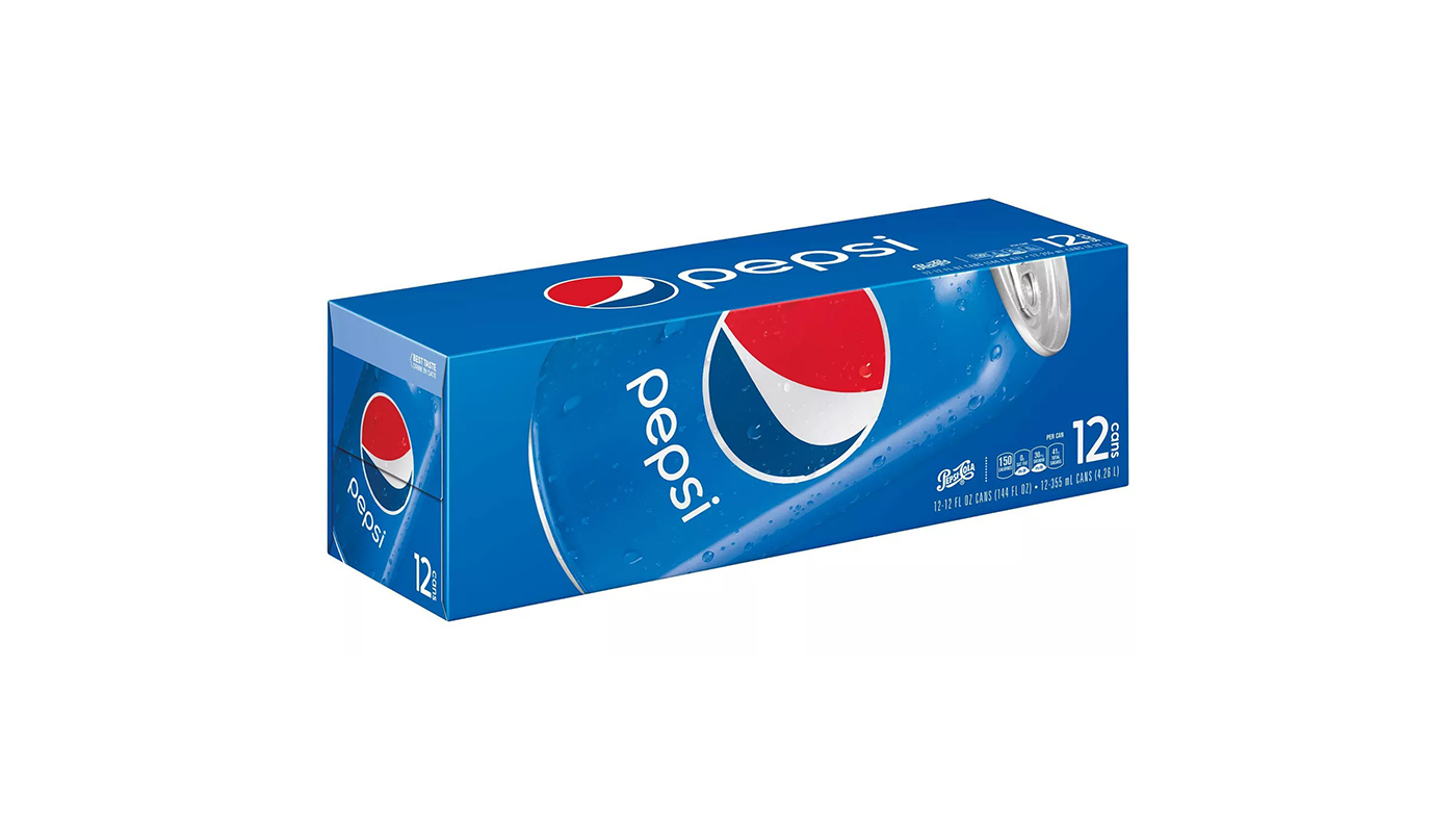 Order Pepsi 12 Pack Cans food online from Extramile store, San Bernardino on bringmethat.com