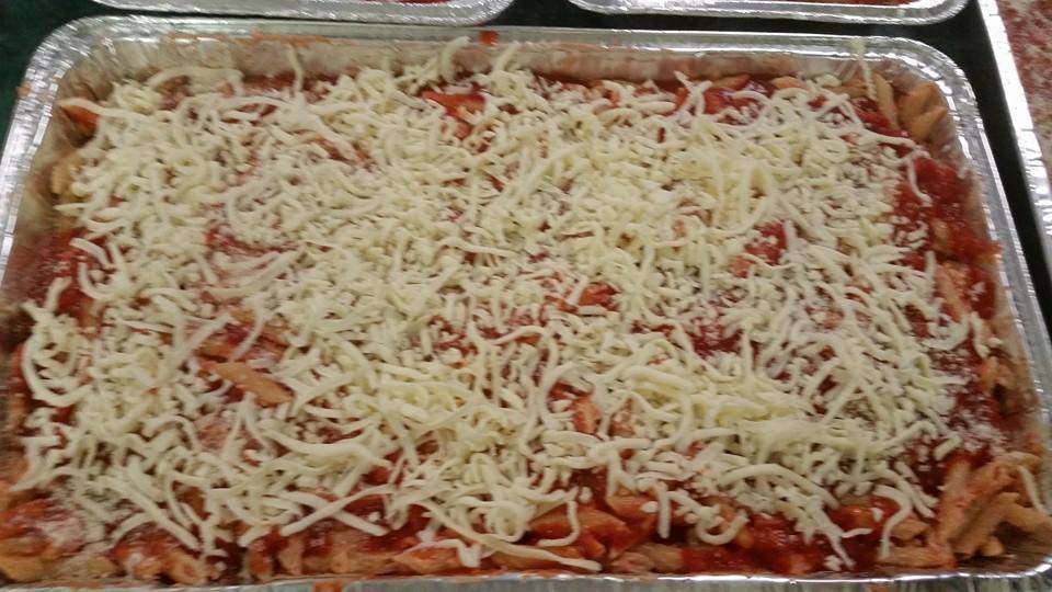 Order 12 Cut Square Sicilian Cheese Pizza  Feeds 4/5+ People food online from Jonathan Pizza store, Albany on bringmethat.com
