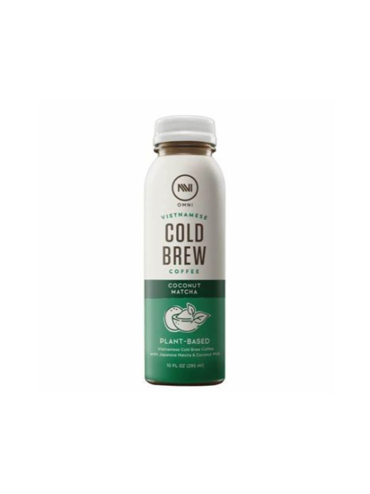 Order Omni Vietnamese Cold Brew Coconut Matcha (10 oz) food online from Stock-Up Mart store, Houston on bringmethat.com