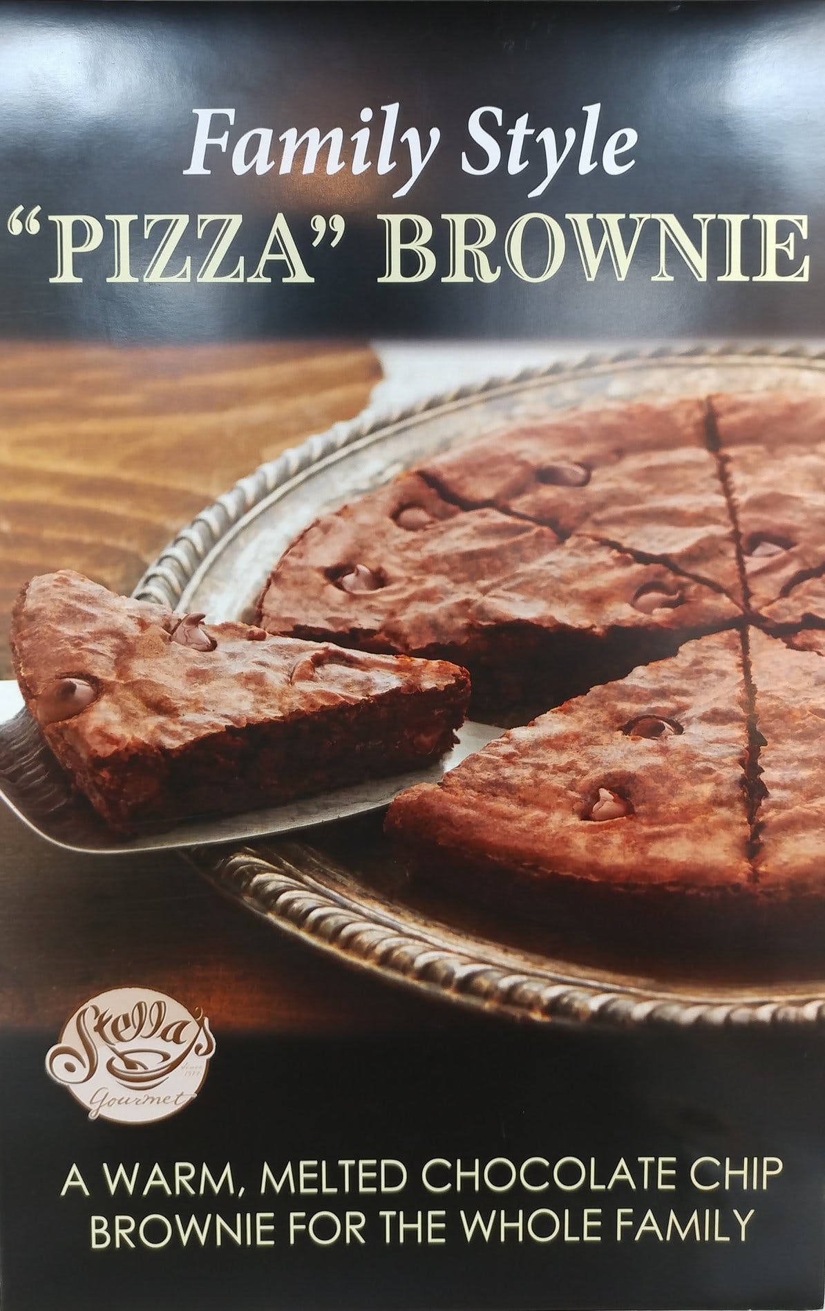 Order Pizza Brownie - Dessert food online from Slice of Old Sacramento store, Sacramento on bringmethat.com