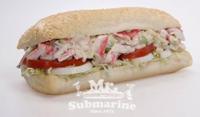 Order Seafood with Crab Sub food online from Mr Submarine store, Bellwood on bringmethat.com