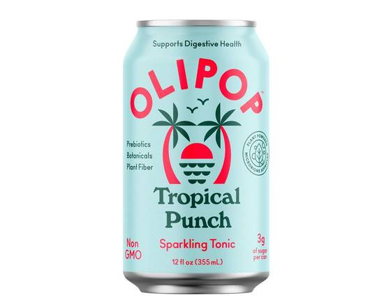 Order OLIPOP Tropical Punch food online from Healthyish Keto Bowls store, San Francisco on bringmethat.com