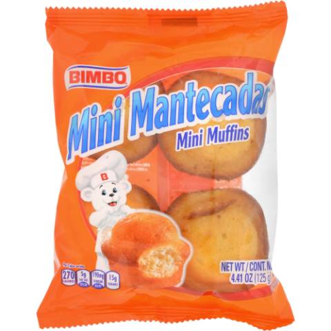 Order Bimbo Mini Mantecadas Vanilla 4 Count food online from 7-Eleven store, La Grange on bringmethat.com