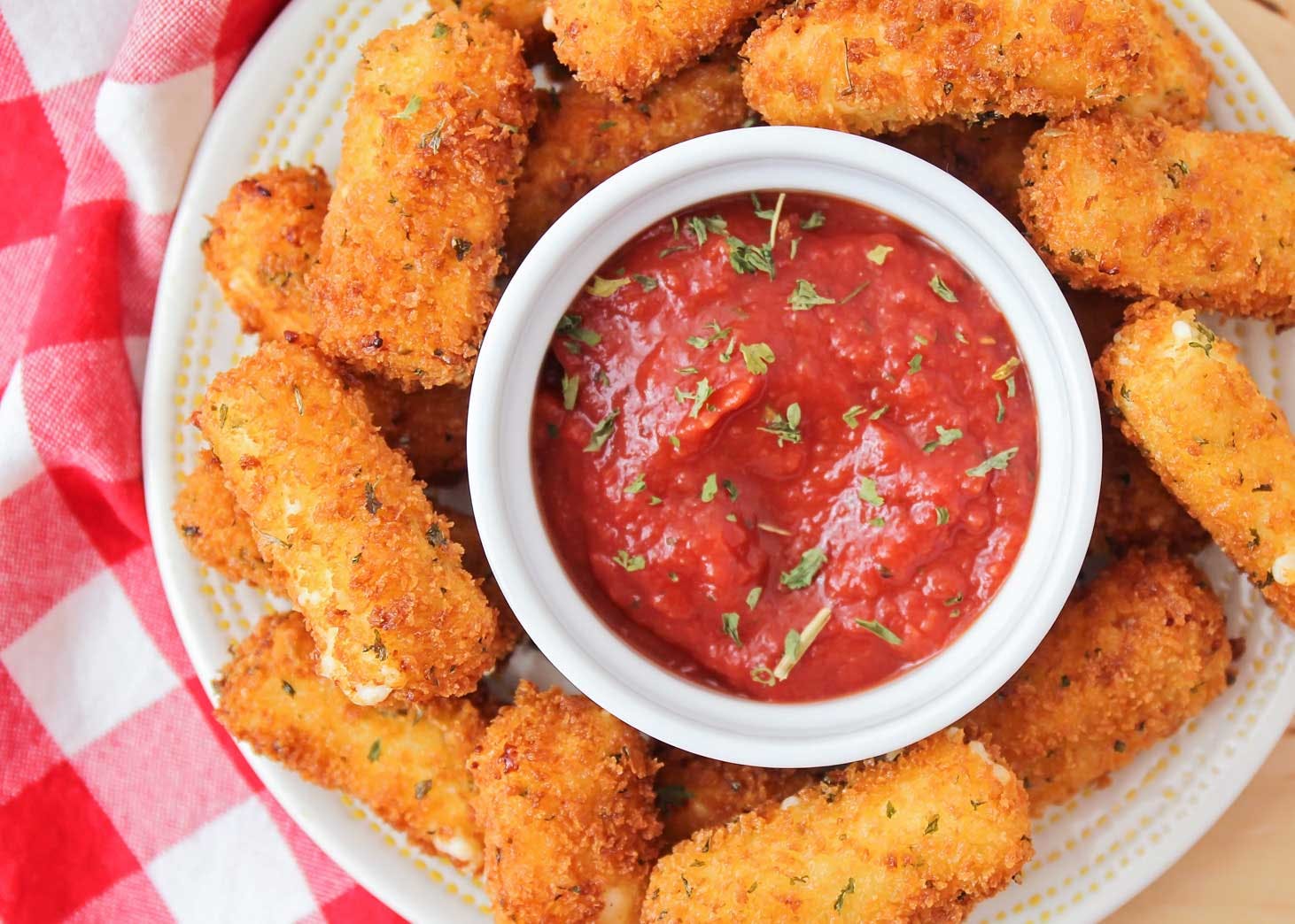 Order Mozzarella Sticks - Small food online from Little Italy Pizza store, Forked River on bringmethat.com