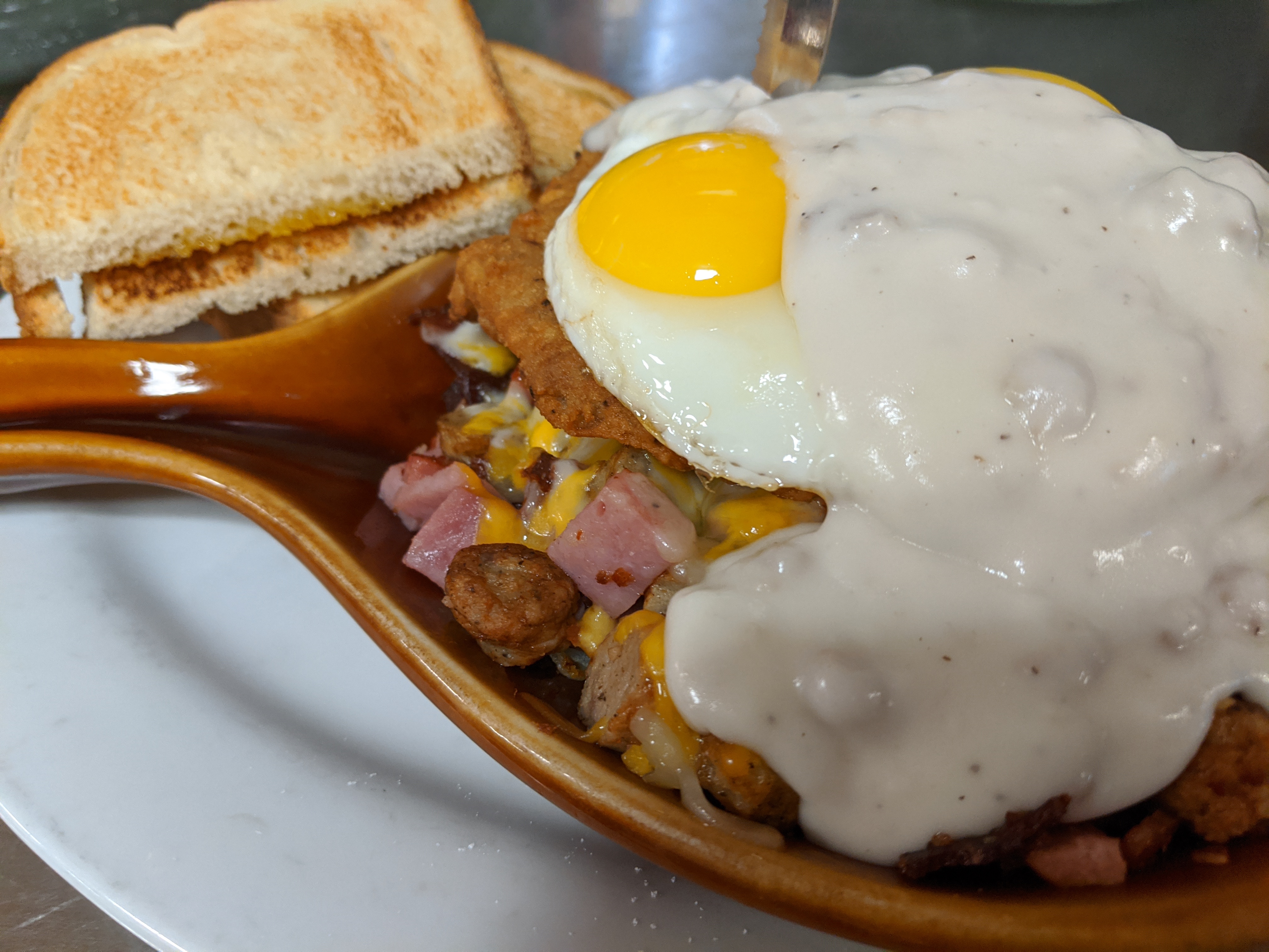 Order Meat Lovers Skillet food online from Us Egg store, Tempe on bringmethat.com