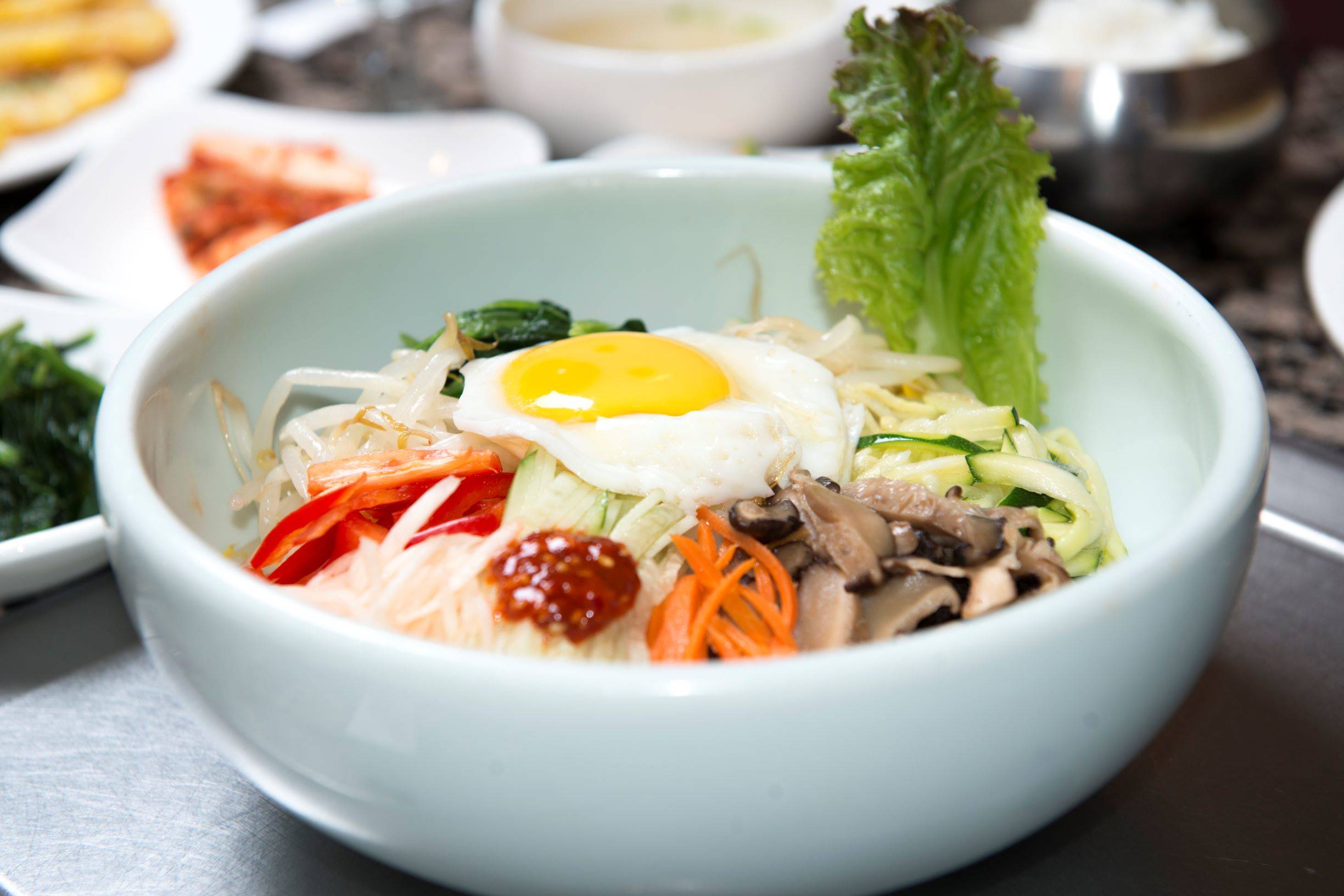 Order Rice Bowl BiBimBap 비빔밥 food online from Korean Palace store, San Jose on bringmethat.com