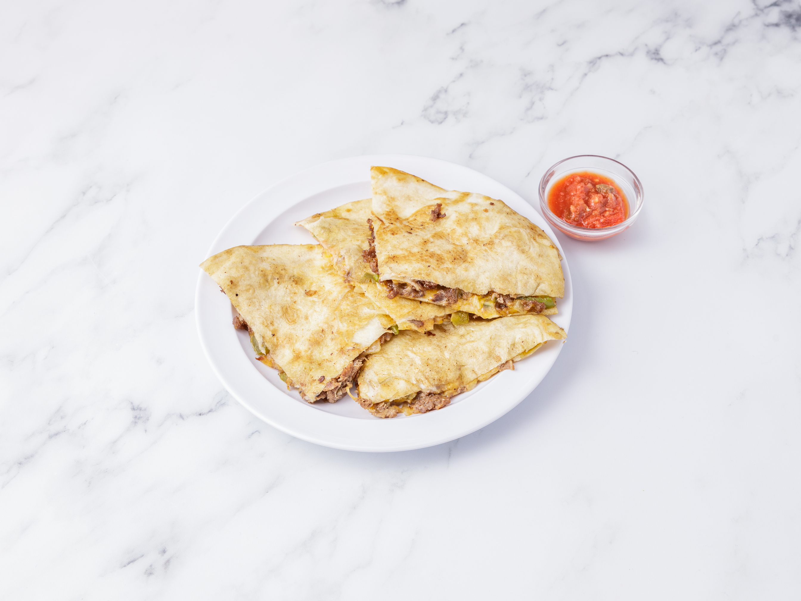 Order Steak Quesadilla food online from Mac Pizzeria & Catering store, Rochester on bringmethat.com