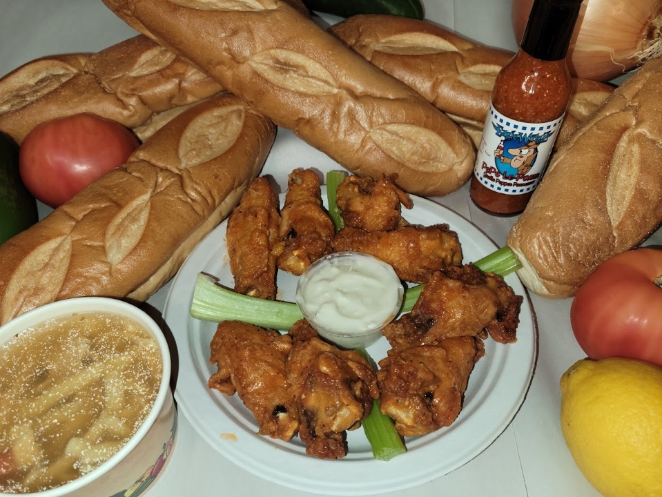 Order 5 Piece Traditional Wings food online from The General Store store, Lewes on bringmethat.com