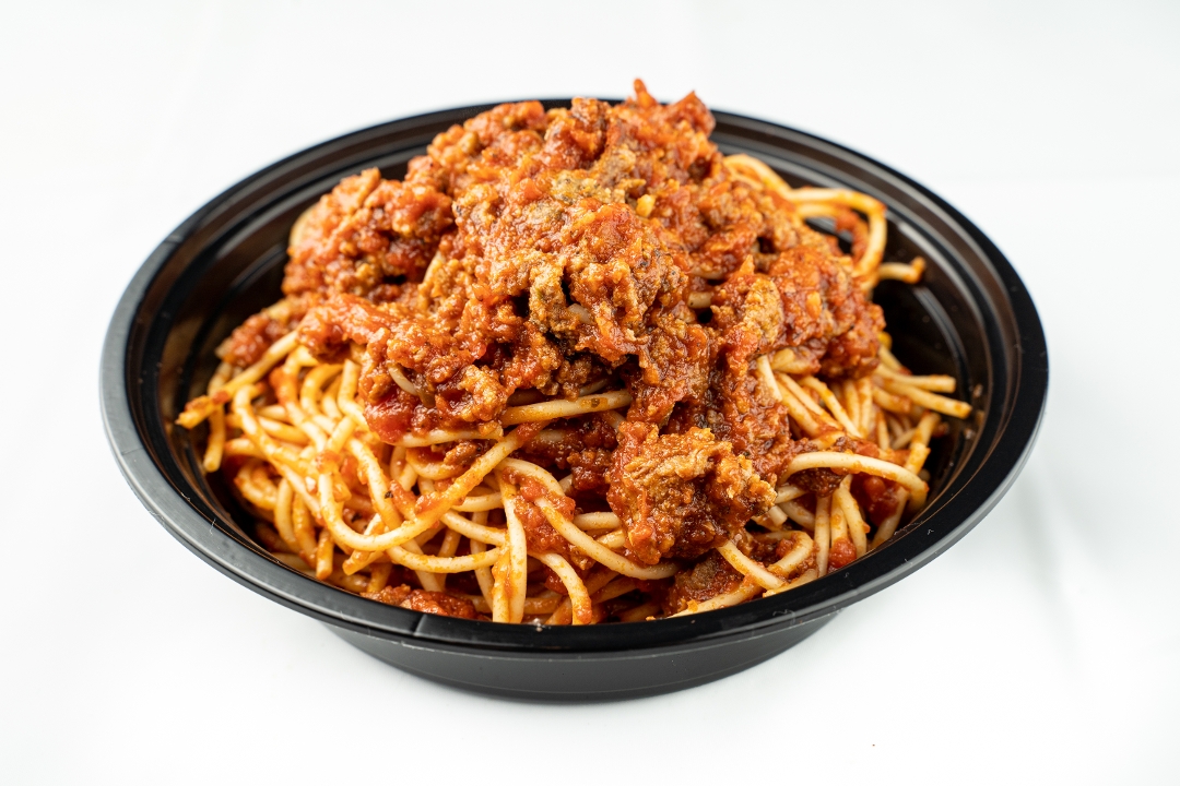 Order Spaghetti with Meat Sauce Bowl food online from Pasta Kitchen store, Garden Grove on bringmethat.com