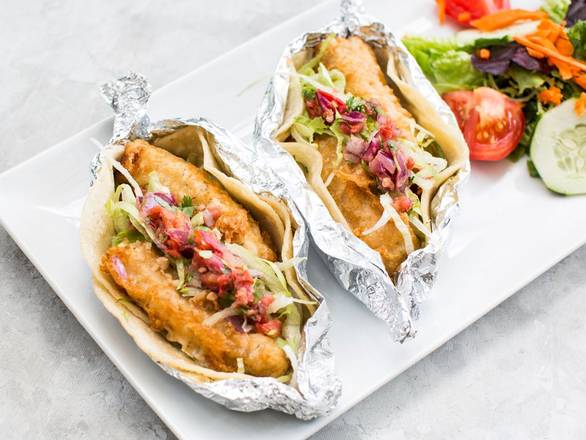 Order FISH TACOS food online from Black Walnut Cafe store, Conroe on bringmethat.com