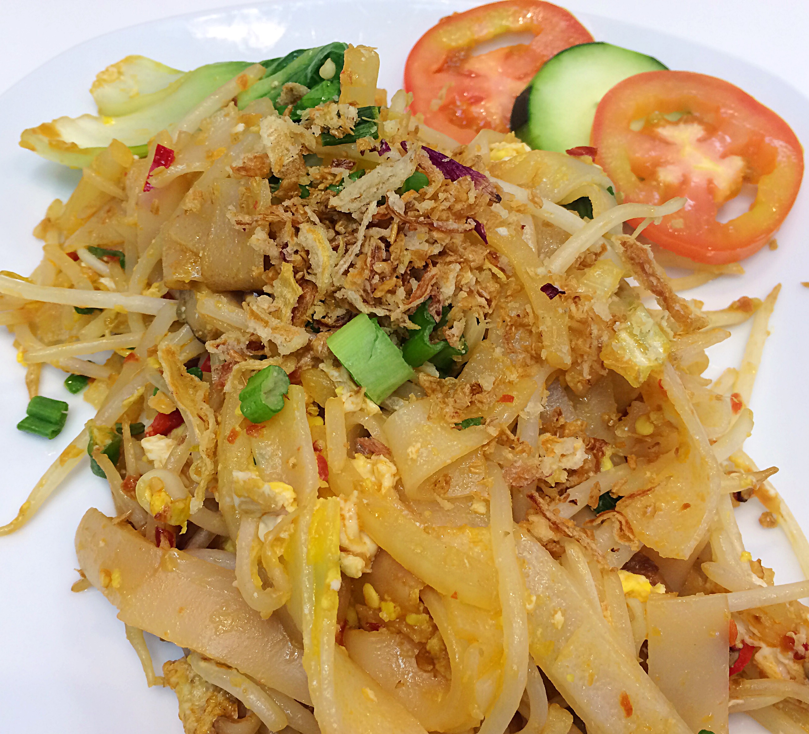 Order 16. Vegetarian Char Kwey Teow Noodles food online from Seasons Kitchen USA store, Anaheim on bringmethat.com