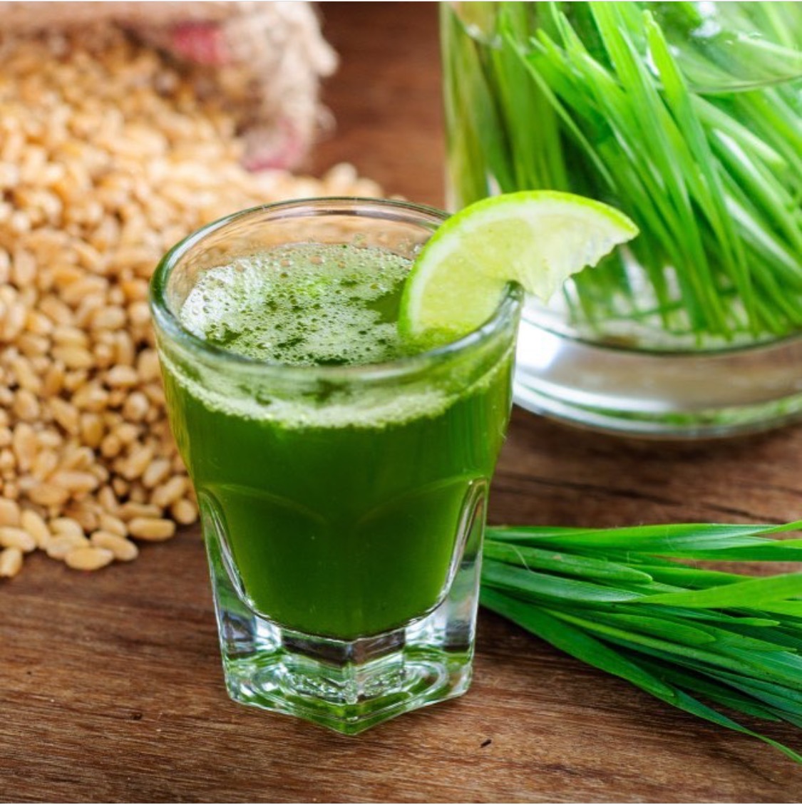 Order Wheat Grass Shot food online from Hawa Smoothies store, New York on bringmethat.com
