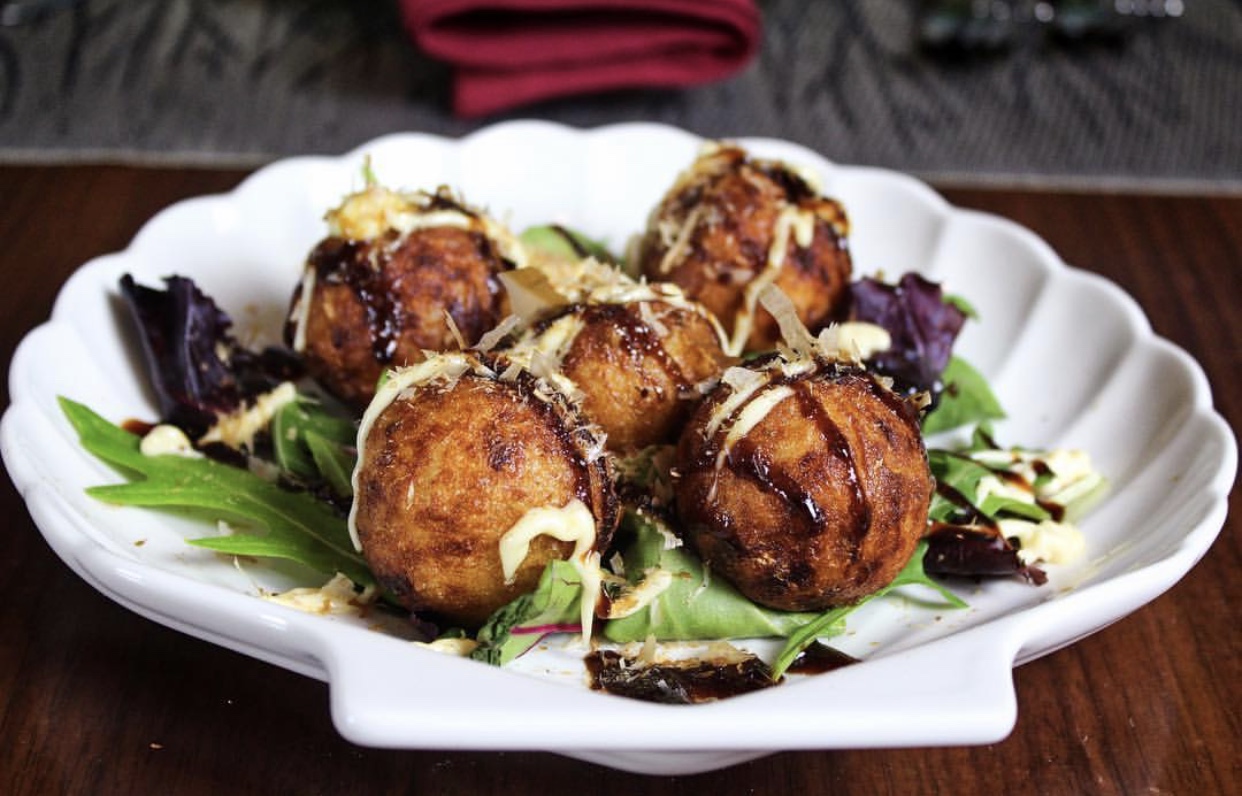 Order 6 Pieces TakoYaki food online from Nami store, Providence on bringmethat.com