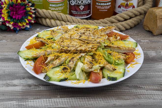 Order Chicken Salad food online from Don Chillitos Mexican Grill store, Aloha on bringmethat.com