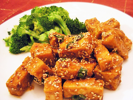 Order 108. Sesame Tofu food online from New Yee Wo store, Medford on bringmethat.com