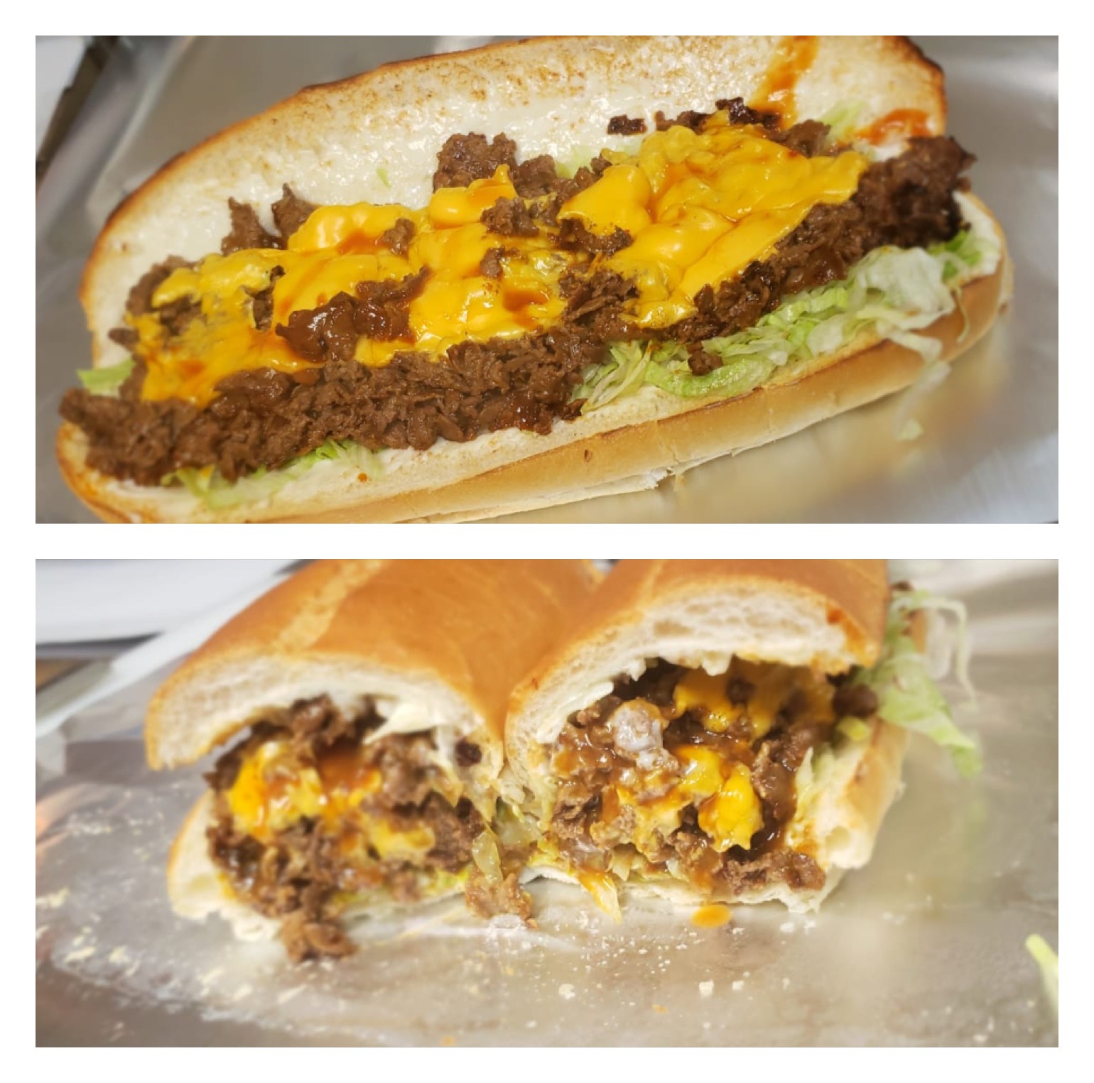 Order Steak and Cheeseburger Sub food online from El Deli store, Rochester on bringmethat.com