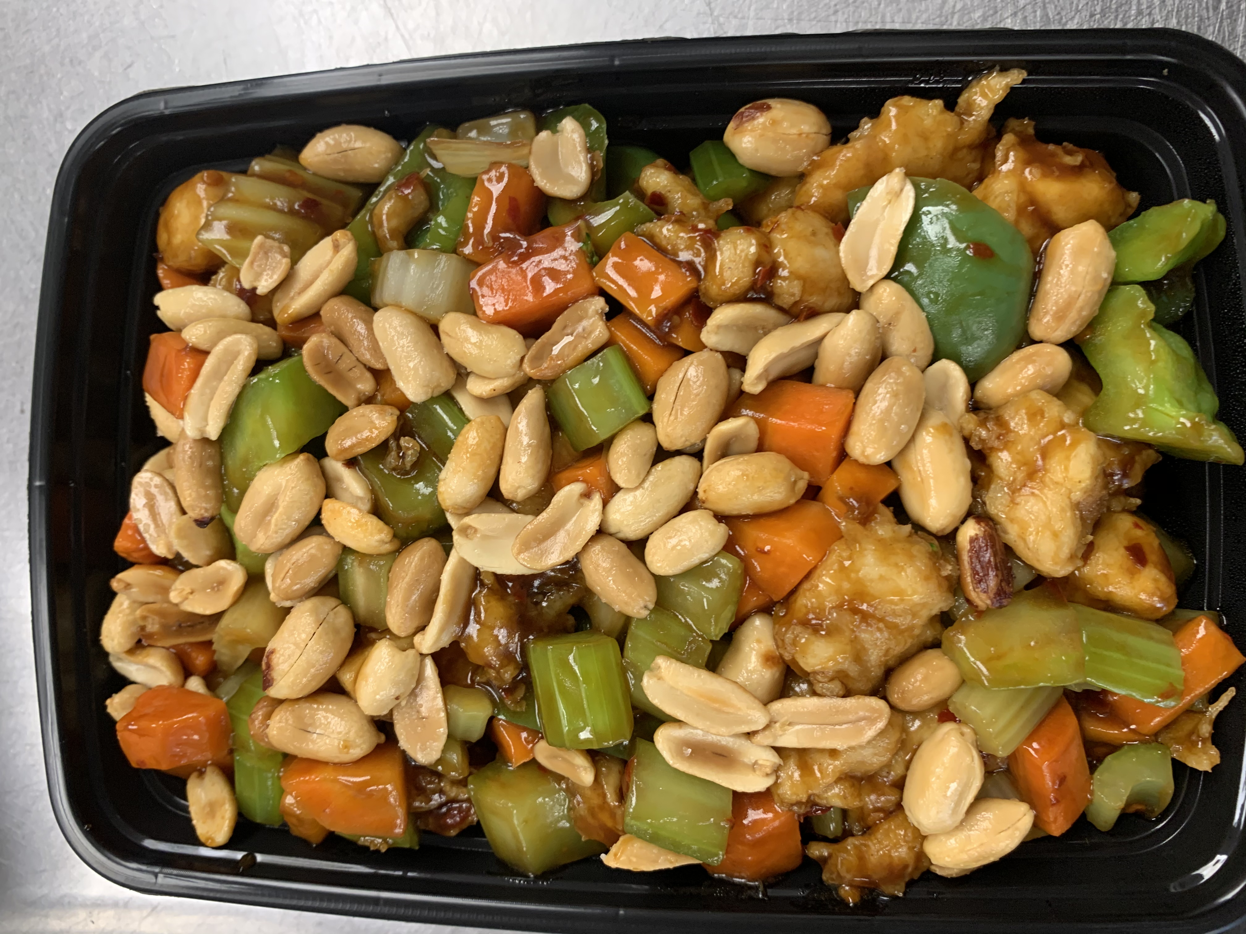 Order 67. Kung Pao Chicken food online from New Jumbo Taste store, New Hyde Park on bringmethat.com