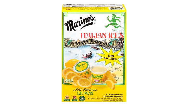 Order Marino Italian Ice Lemon  food online from Trumbull Mobil store, Trumbull on bringmethat.com