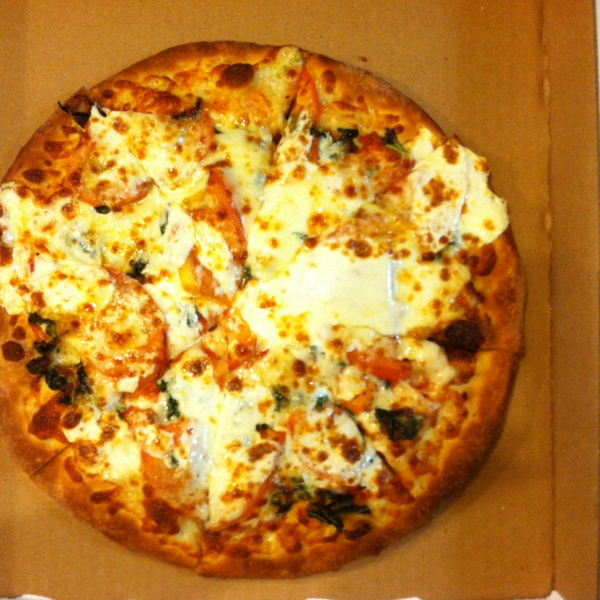 Order Margherita Pizza (Thin Crust) food online from Hello Pizza store, La Canada Flintridge on bringmethat.com