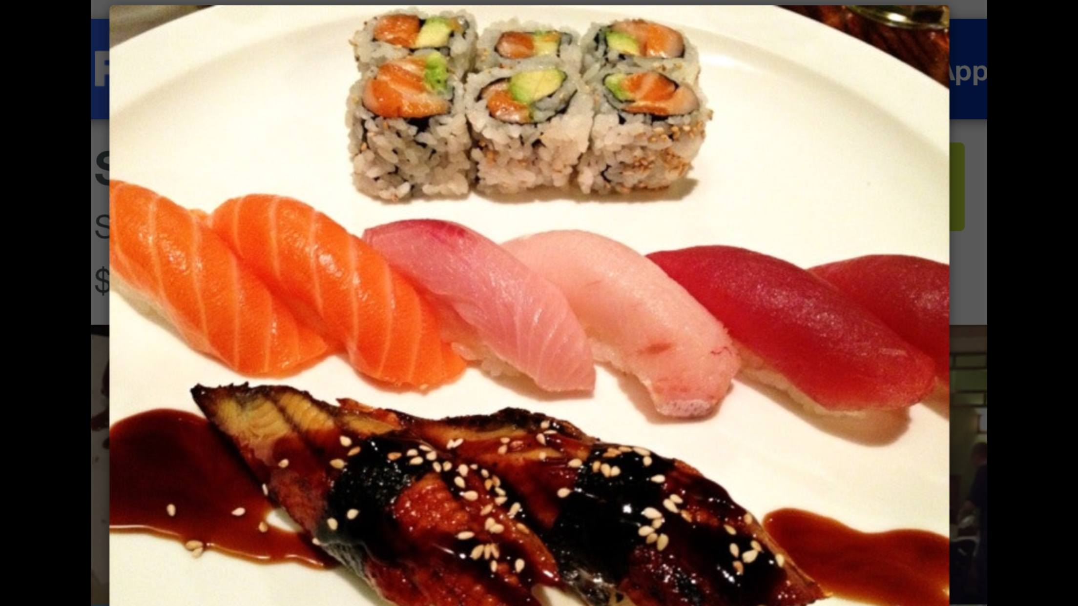 Order Soho Sushi Plate food online from Soho Sushi store, New York on bringmethat.com