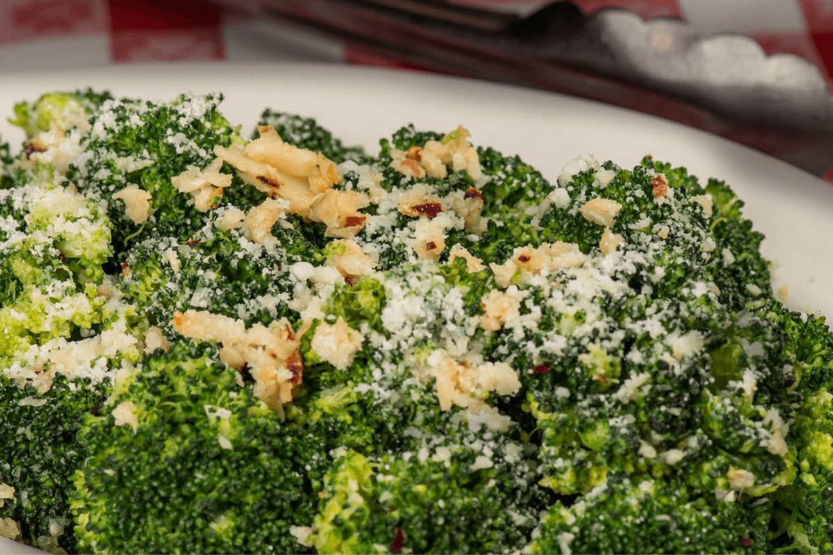 Order Italian Broccoli Romano food online from Buca di Beppo store, Pittsburgh on bringmethat.com