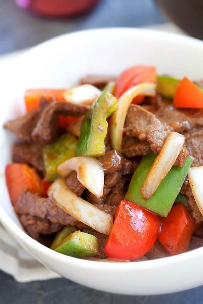 Order 84. Pepper Steak with Tomato  food online from Good Taste Restaurant store, Ramsey on bringmethat.com