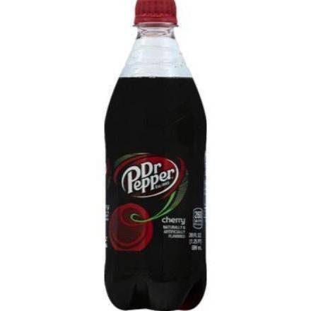 Order Dr Pepper Cherry (20 oz) food online from Goodees Cravings store, Marietta on bringmethat.com