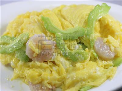Order Bitter Melon and Shrimp with Scrambled Egg food online from MingHin Cuisine - Lakeshore East store, Chicago on bringmethat.com