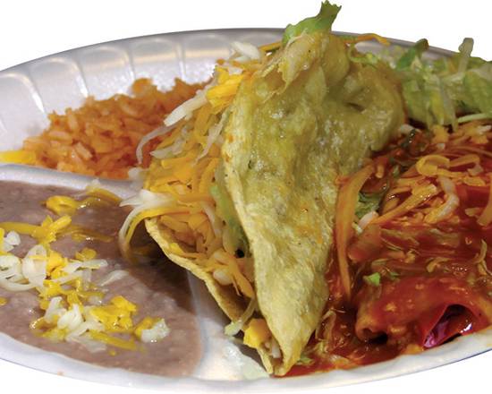 Order Beef Taco and Enchilada food online from Mario's Taco Shop store, Chula Vista on bringmethat.com