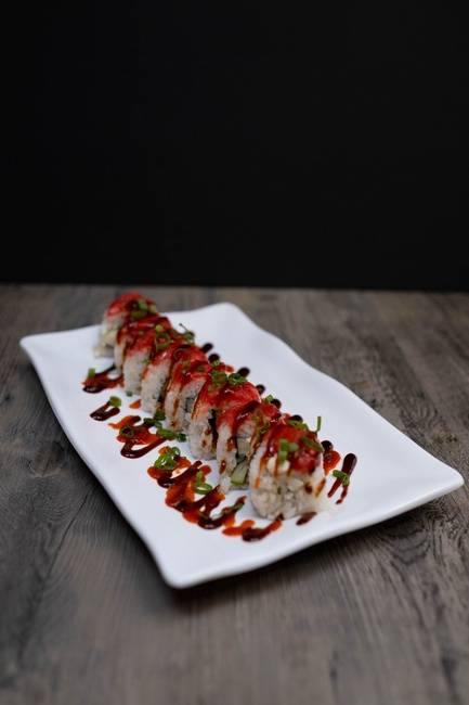 Order Firecracker (8 pcs) food online from Sushi Obsession store, Vallejo on bringmethat.com