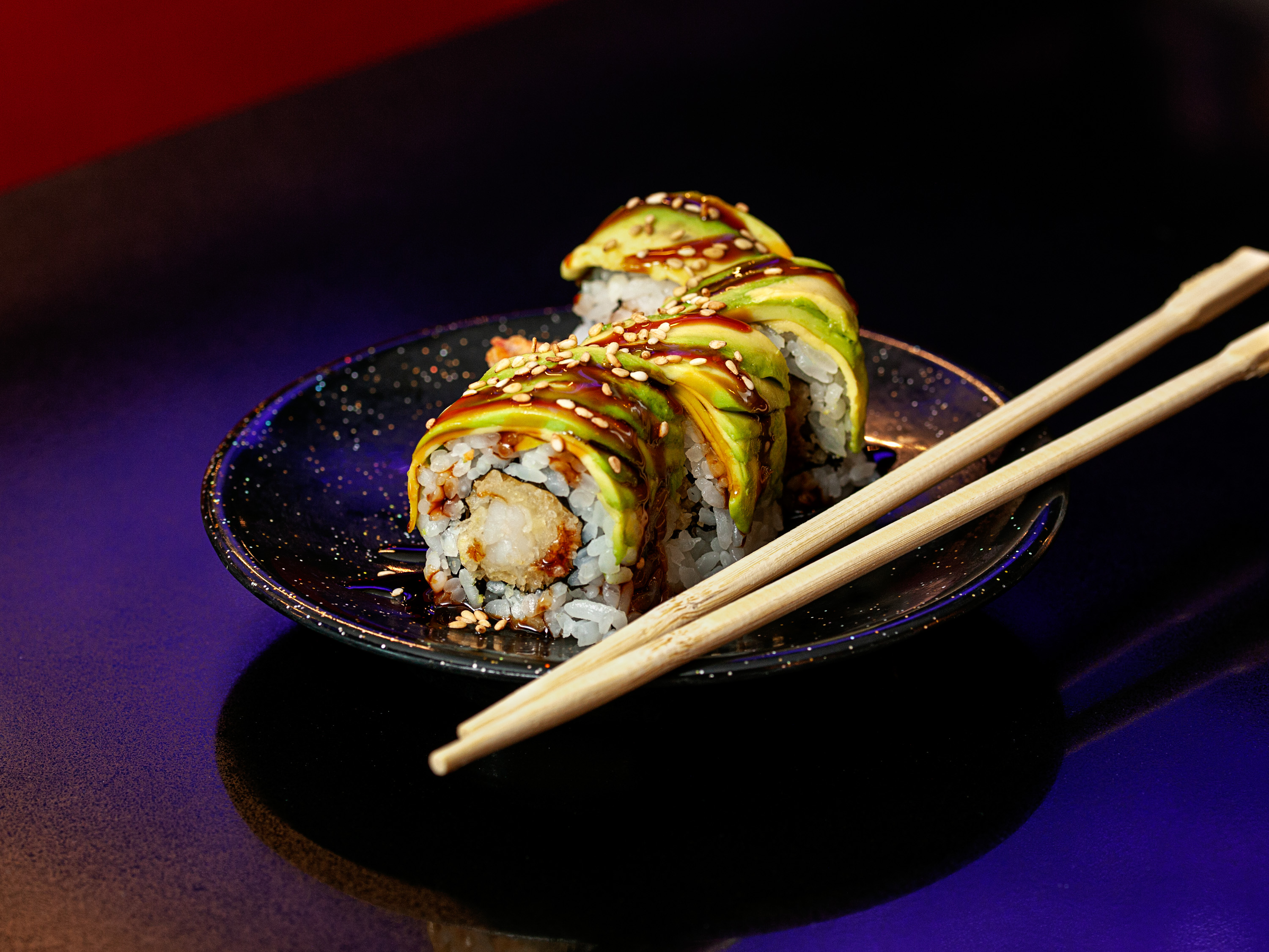 Order Green Dragon Roll food online from Sushi Chiyo store, Clark County on bringmethat.com