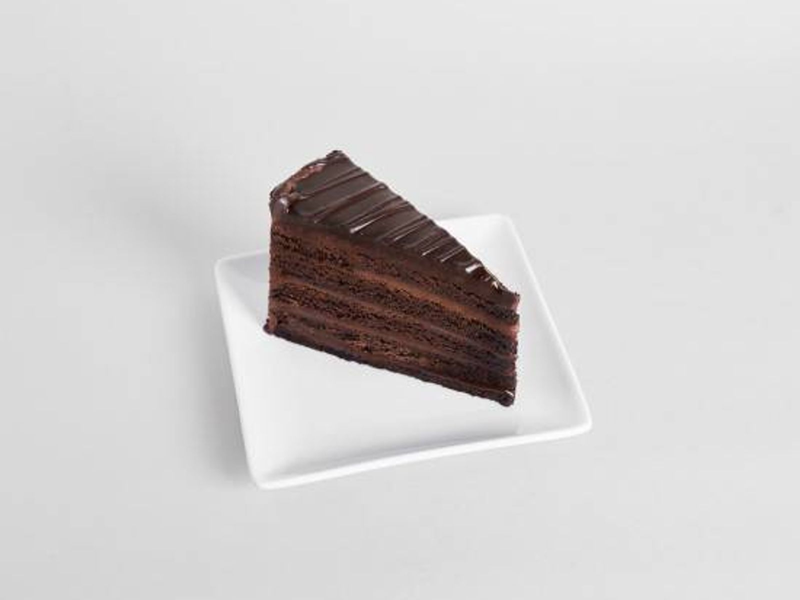 Order OMG! Chocolate Cake (slice) food online from Sweetwaters Coffee & Tea store, Shelby Charter Township on bringmethat.com