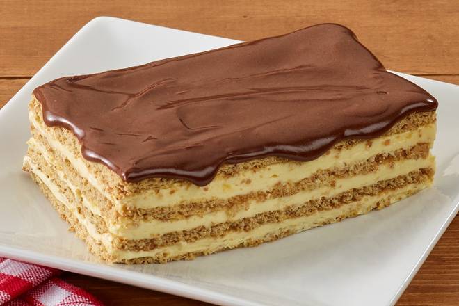 Order Chocolate Éclair Cake food online from Portillo's Hot Dogs store, Normal on bringmethat.com