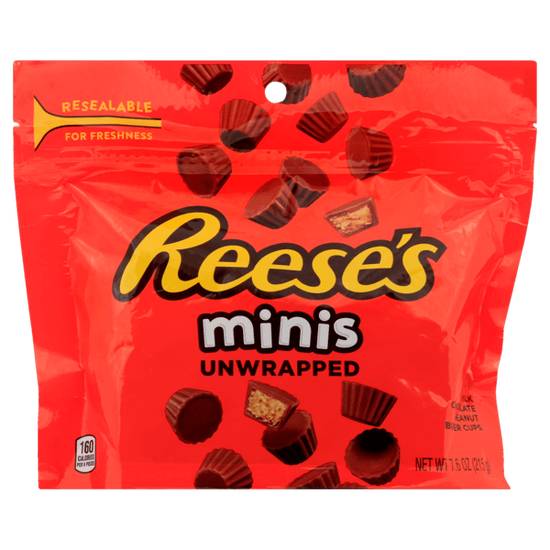 Order Reese's Minis Peanut Butter Cups 7.6oz food online from Casey store, Barling on bringmethat.com
