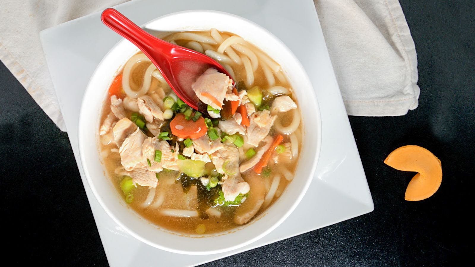Order Udon Miso Soup food online from Bamboo Bistro Westgate store, Austin on bringmethat.com