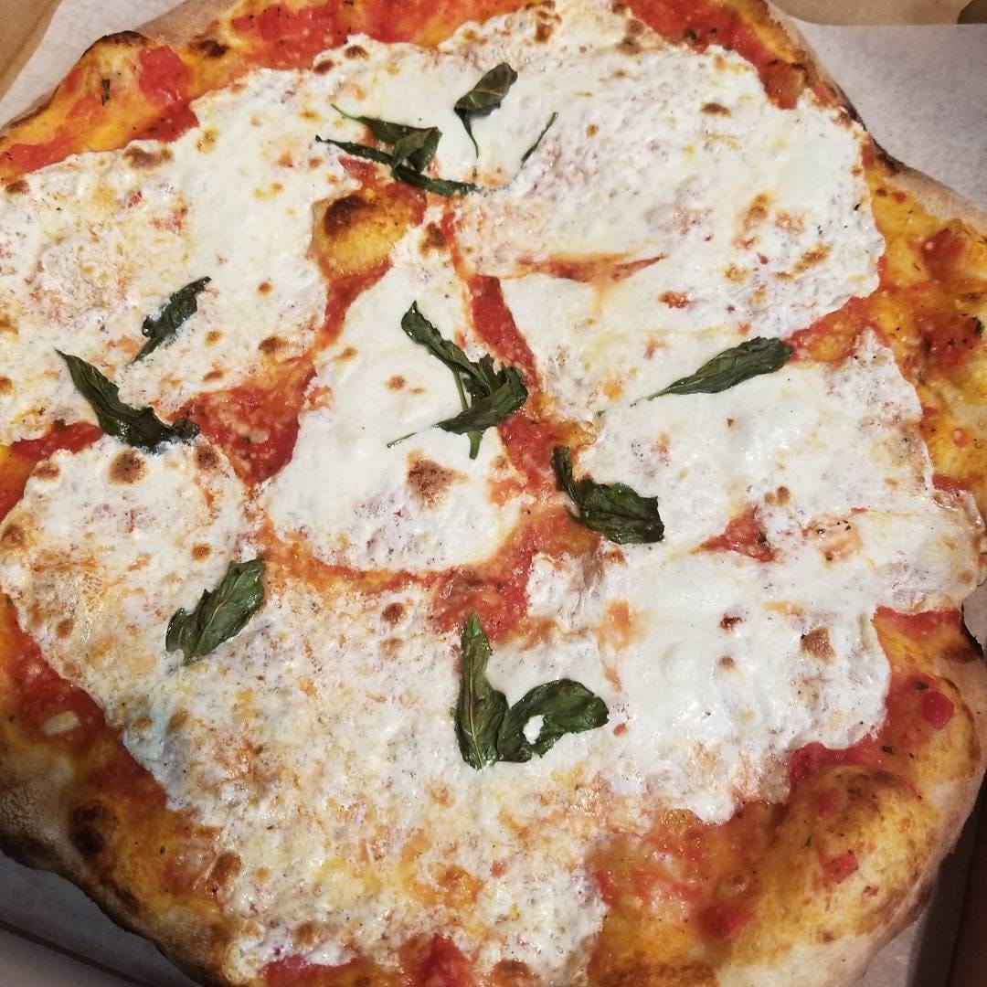 Order Margherita Pizza - Small 14'' food online from Cangiano's store, Scranton on bringmethat.com