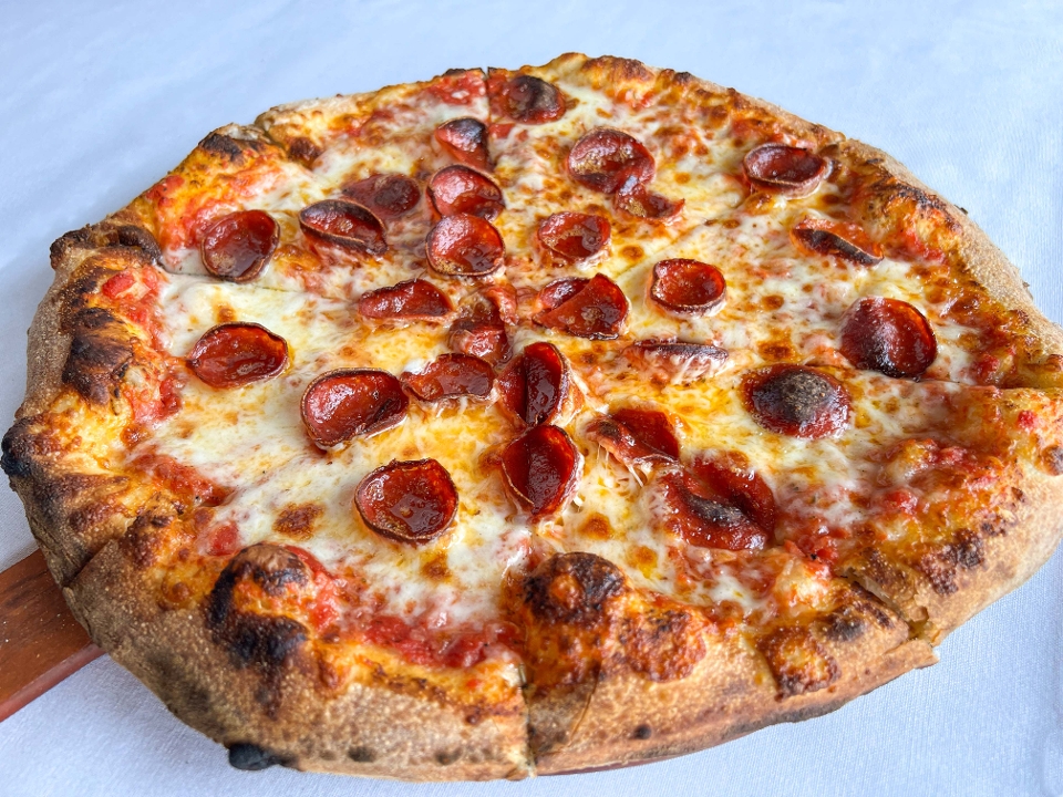 Order Pepperoni food online from Pizza Nostalgia store, Washington on bringmethat.com