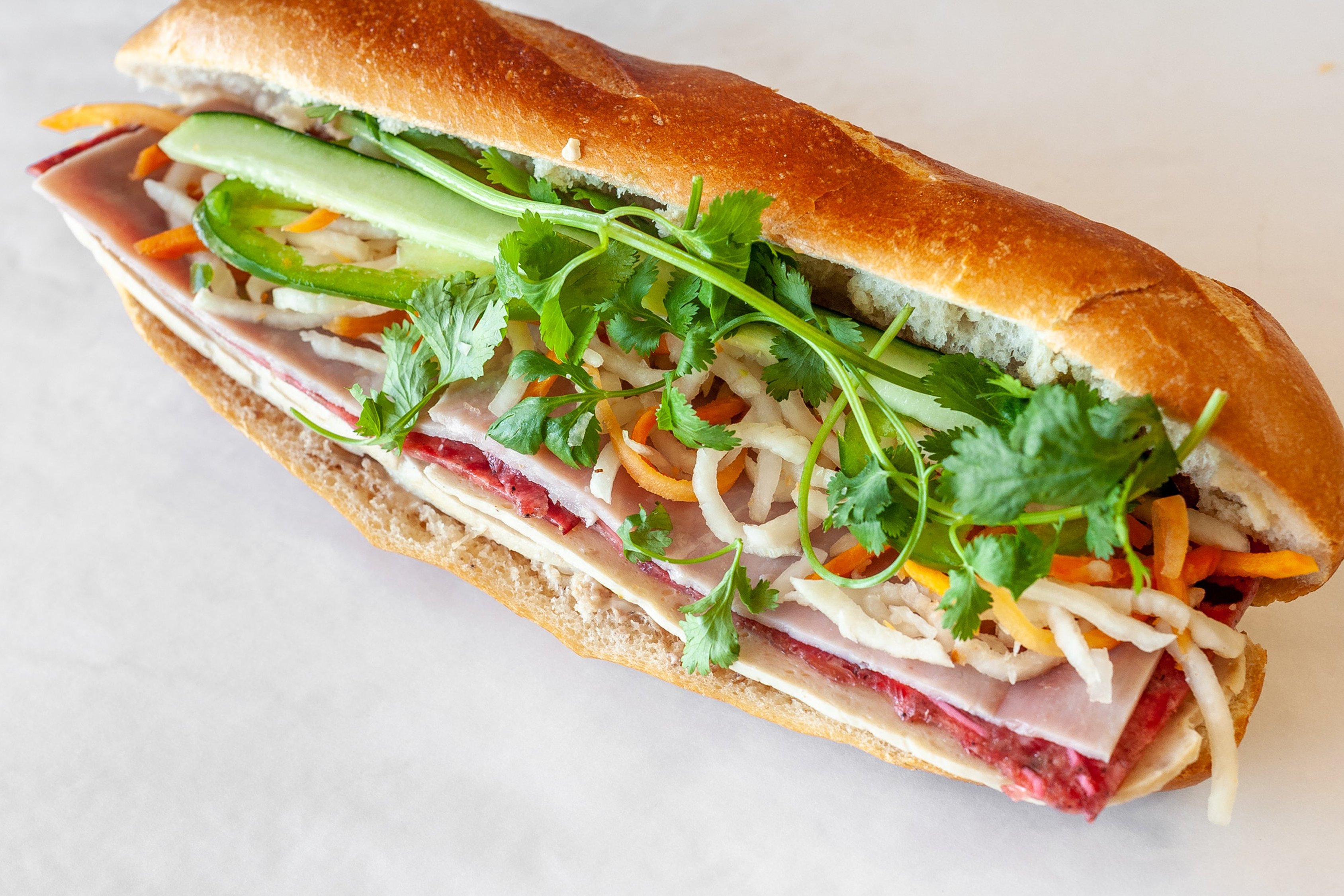 Order 1. Cold Cut Combo food online from Banh Mi Oven store, San Jose on bringmethat.com