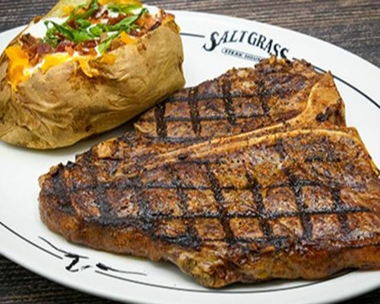 Order Porterhouse food online from Saltgrass Steakhouse store, Houston on bringmethat.com