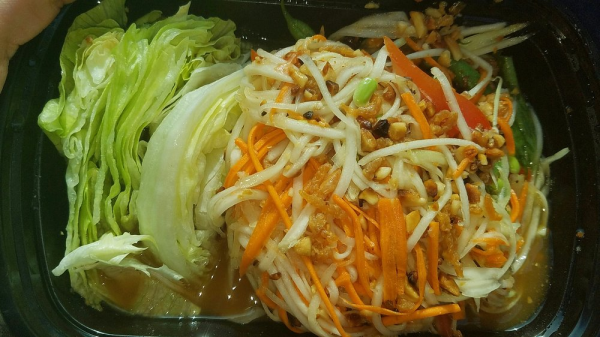 Order Papaya Salad food online from Thai Cafe store, Lynn on bringmethat.com