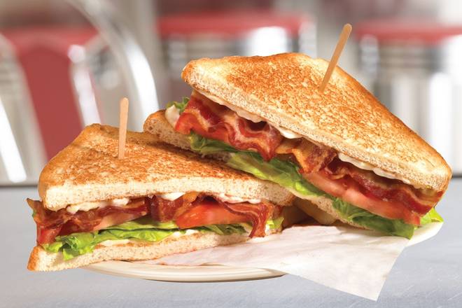 Order Bacon, Lettuce & Tomato Sandwich food online from Johnny Rockets store, Atlantic City on bringmethat.com