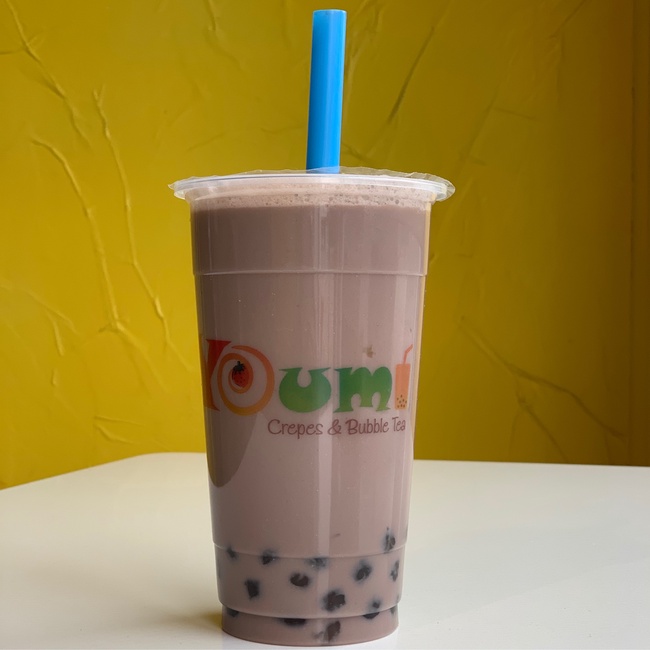 Order Milk Tea - Large: Iced food online from Youmi Crepes & Bubble Tea store, Indianapolis on bringmethat.com