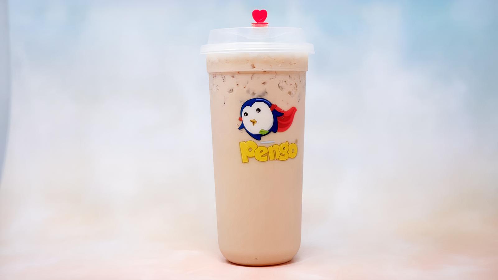 Order Roasted Oolong Milk Tea food online from Pengo Drink Station store, Lake Forest on bringmethat.com