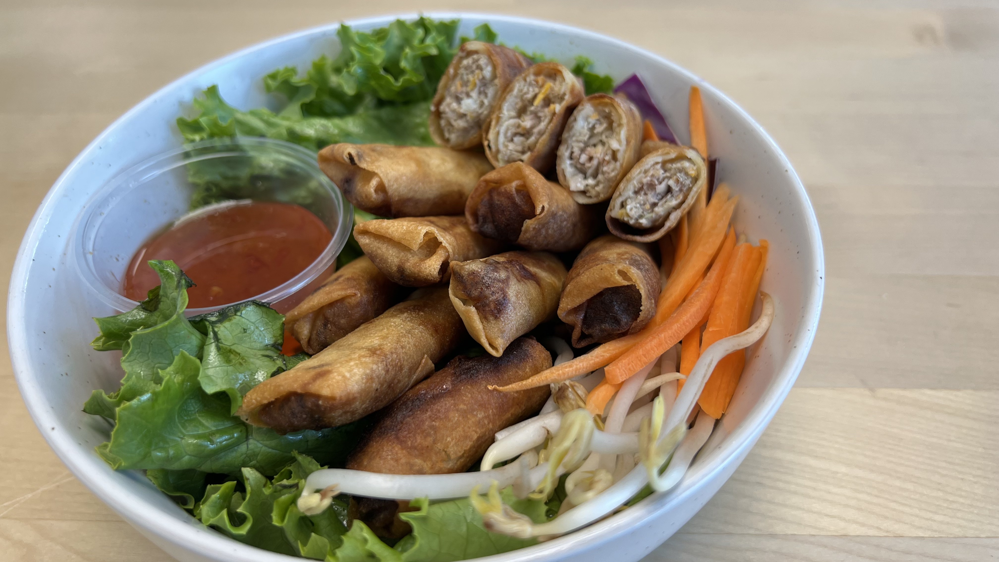 Order Pork Lumpia Roll food online from East Deli store, Woodway on bringmethat.com