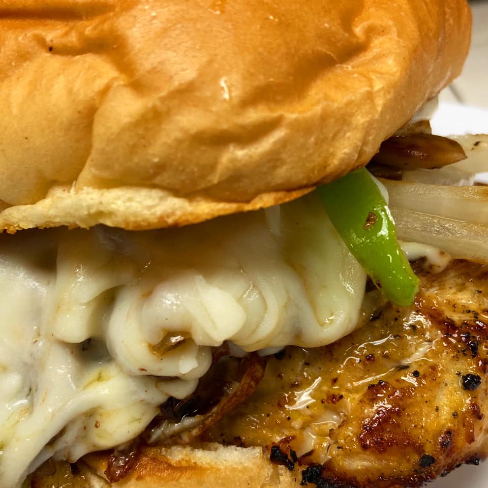 Order Grilled Chicken Burger food online from World Famous Grill store, Bell Gardens on bringmethat.com