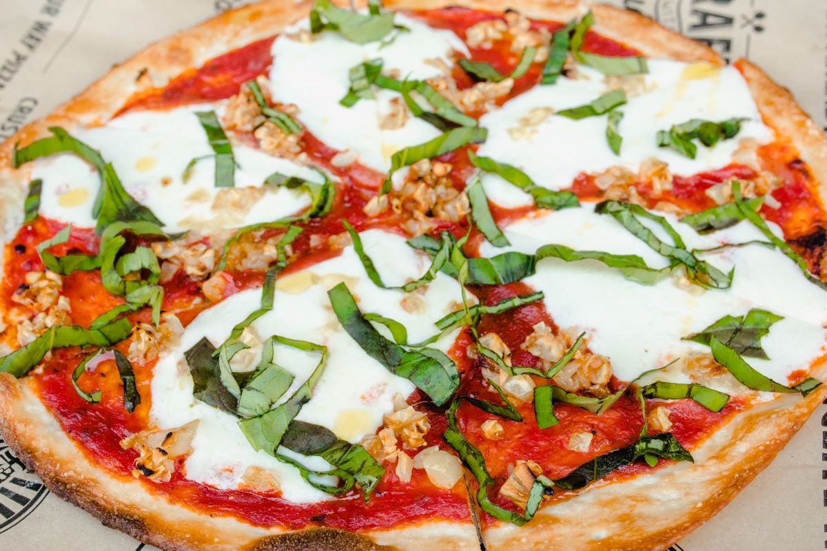 Order 16" Margherita food online from Pizzarev store, Rowland Heights on bringmethat.com