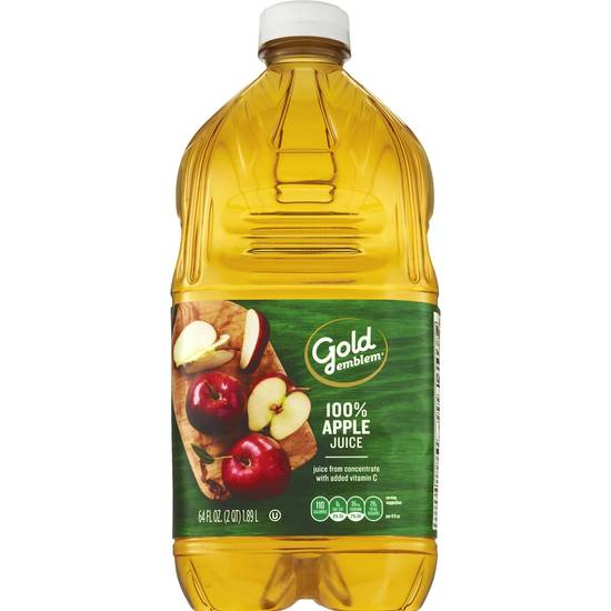 Order Gold Emblem 100% Apple Juice, 64 OZ food online from Cvs store, GREENWICH on bringmethat.com